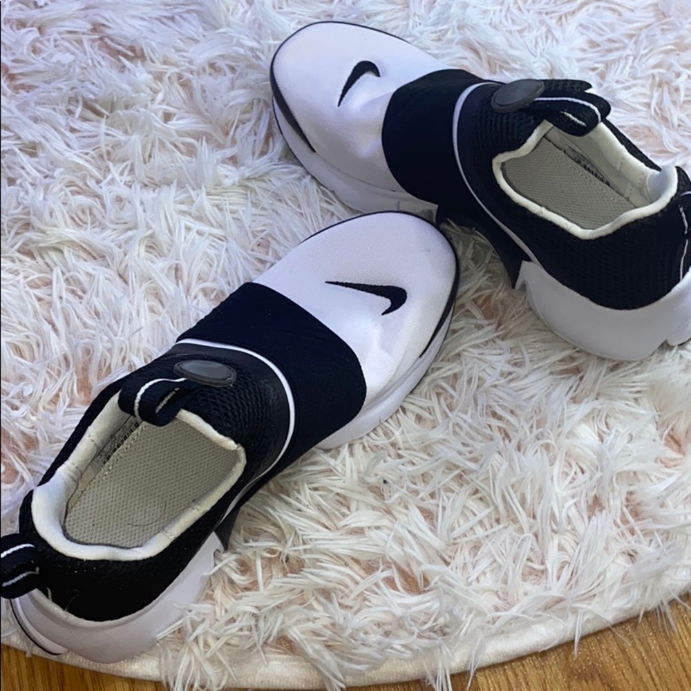 Nike presto black and white